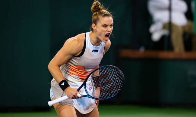 Индиан-Уэллс. Саккари одолела Квитову и второй сезон подряд сыграет в полуфинале Индиан-Уэллс. Саккари одолела Квитову и второй сезон подряд сыграет в полуфинале