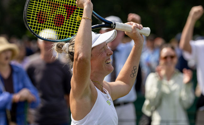 Уимблдон. Хантер с третьей попытки вышла в основу турнира, Таусон проиграла в финале отбора Уимблдон. Хантер с третьей попытки вышла в основу турнира, Таусон проиграла в финале отбора