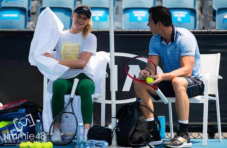 Ястремская и Свитолина тренируются перед стартом Australian Open