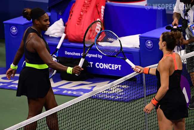 Нью-Йорк. Уильямс покидает турнир после матча с Саккари Нью-Йорк. Уильямс покидает турнир после матча с Саккари