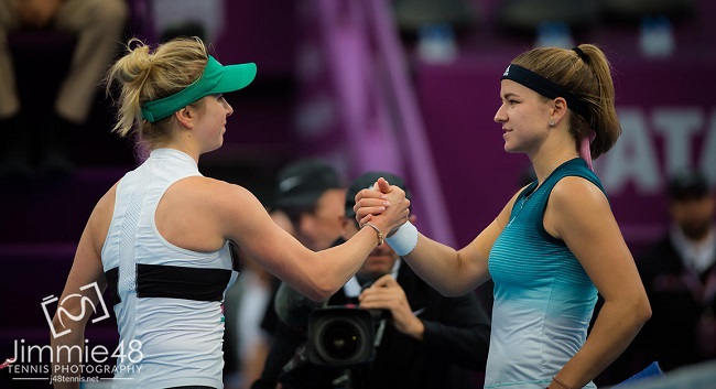 Элина Свитолина: "Мне нравится стиль тенниса Муховой, у неё есть вариативность в игре" Элина Свитолина: "Мне нравится стиль тенниса Муховой, у неё есть вариативность в игре"