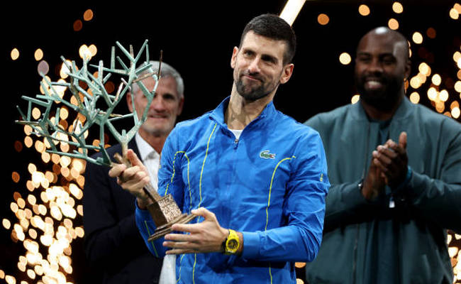 Париж. Джокович стал семикратным чемпионом турнира Париж. Джокович стал семикратным чемпионом турнира