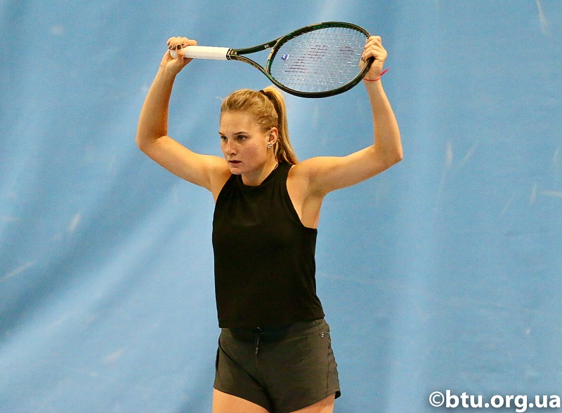 Кубок Федерации. Даяна Ястремская на тренировке в Эстонии