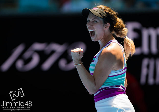 Australian Open. Коллинс обыграла вторую ракетку мира на пути в четвертьфинал