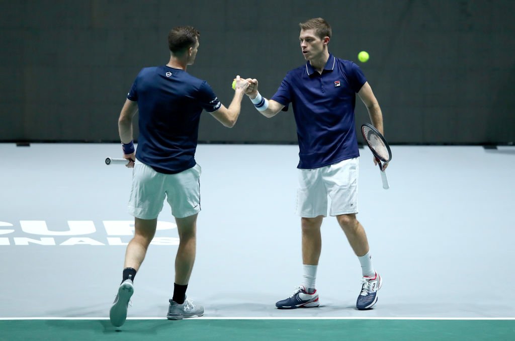 Финал Кубка Дэвиса. Великобритания - Нидерланды 2:1. Группа Е. Второй раунд