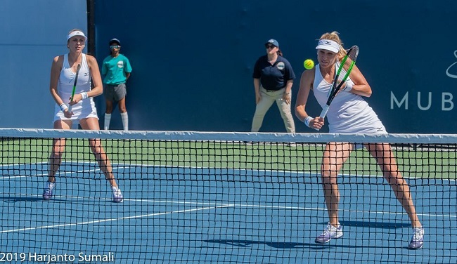 Сан-Хосе. Сестры Киченок завершают свое выступление на турнире