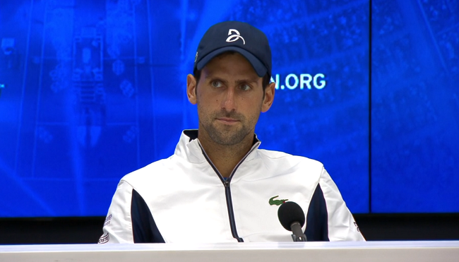 Новак Джокович: "Я снялся с матча, но рассказывать о своей травме не хочу"