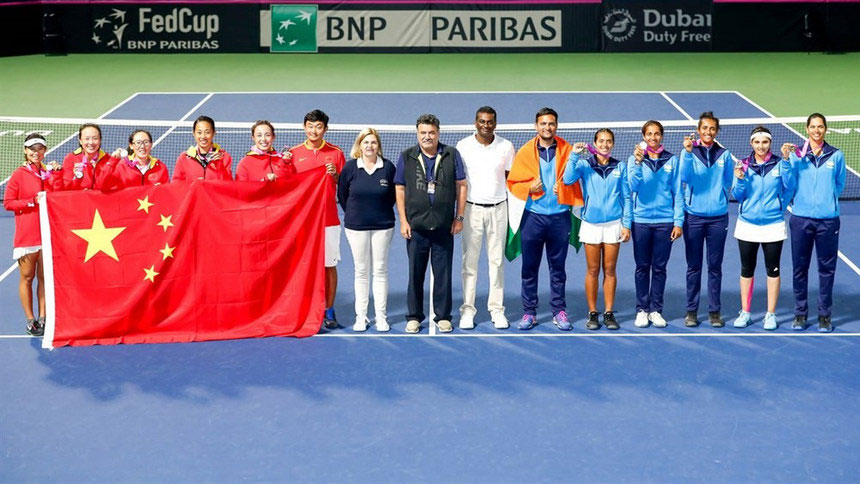 Кубок Федерации. Китай и Индия пробились в плей-офф турнира Кубок Федерации. Китай и Индия пробились в плей-офф турнира