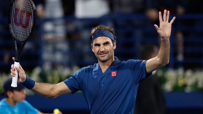 Дубай. Федерер с боями проходит в полуфинал