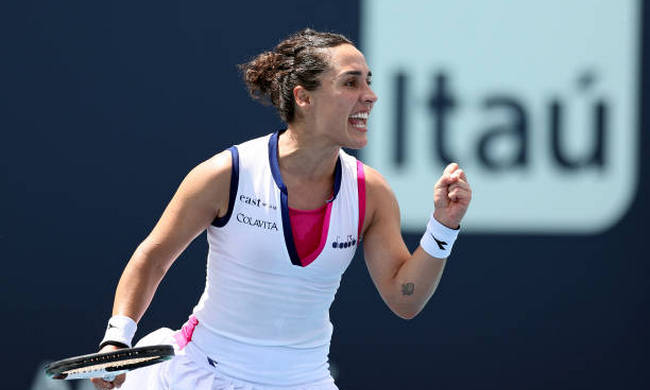 Майами. Тревисан победила Остапенко в четвёртом круге, Пегула справилась с Линетт Майами. Тревисан победила Остапенко в четвёртом круге, Пегула справилась с Линетт