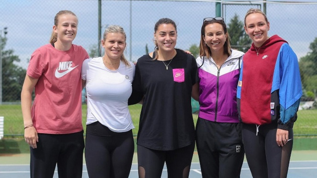 Женская сборная Хорватии провела тренировку в Загребе (ФОТО)