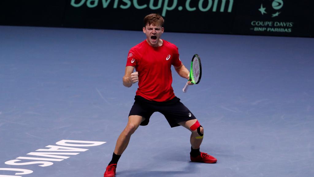 Финал Кубка Дэвиса. Бельгия - Колумбия 2:1. Группа D. Первый круг