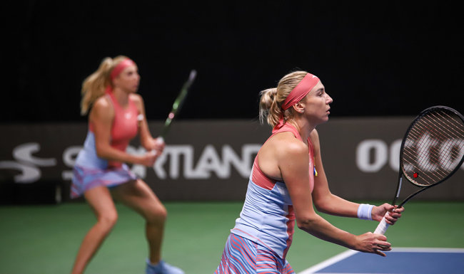 Таллинн. Сёстры Киченок вышли в полуфинал парного разряда Таллинн. Сёстры Киченок вышли в полуфинал парного разряда