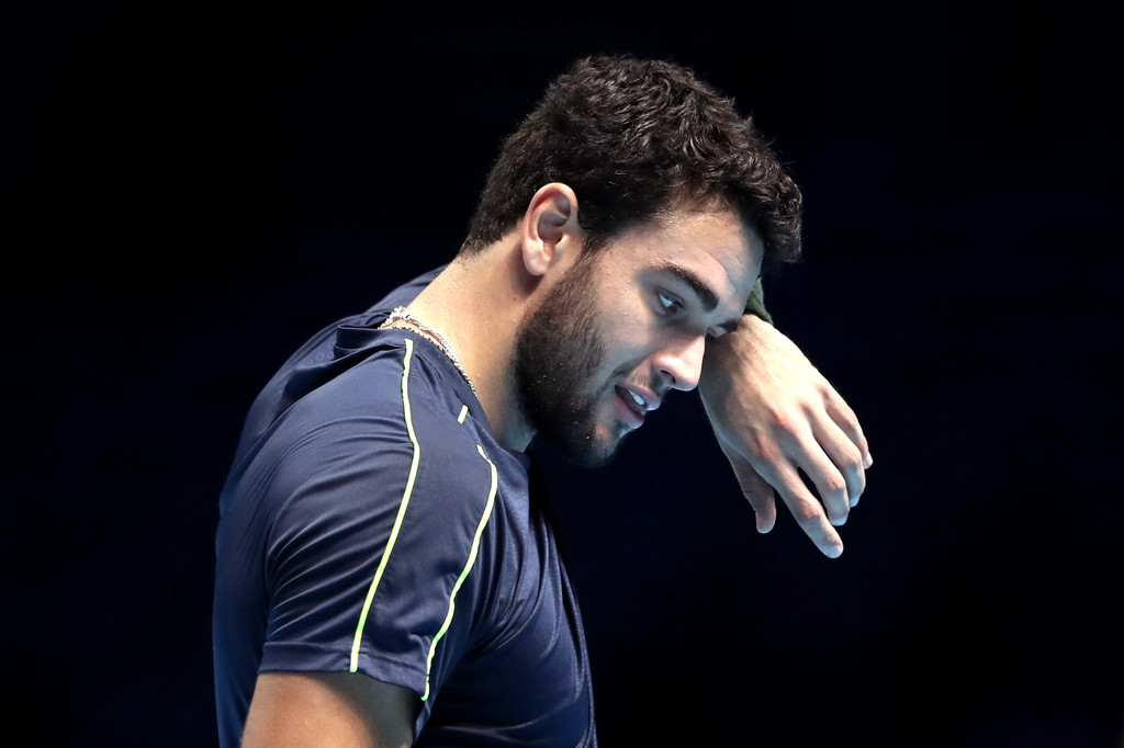 Маттео Берреттини: "В матче против Джоковича мне было трудно выигрывать очки"