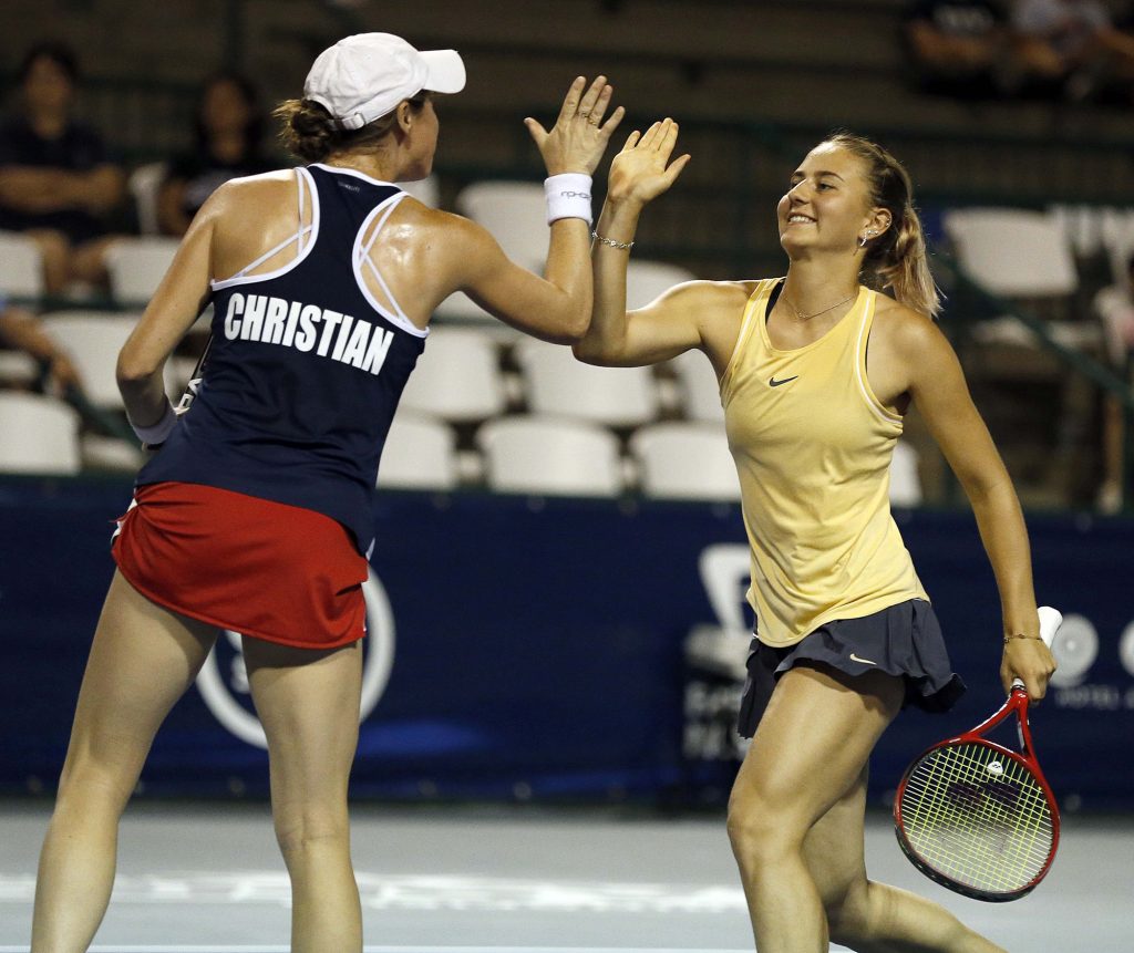 World Team Tennis. Костюк принесла очки своей команде в двух матчах