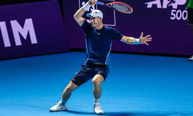 Базель. Маррей прервал серию поражений и выиграл первый матч на закрытом харде за год