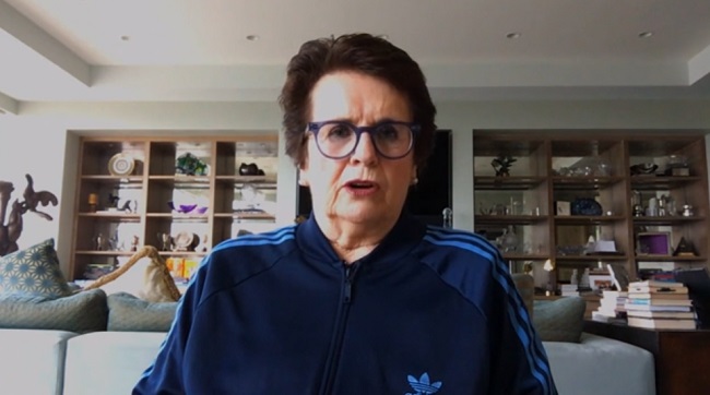 Билли Джин Кинг: "С точки зрения PR у тенниса есть уникальное преимущество"