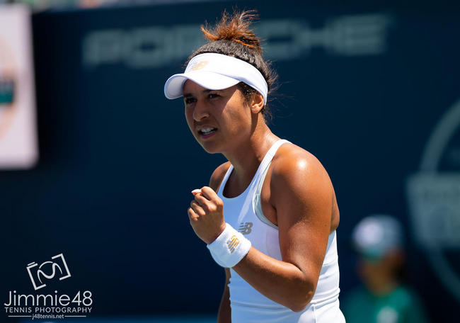 Тяньцзинь. Уотсон спасает матчболы на пути в полуфинал, Жабер и Петерсон поспорят за место в финале  Тяньцзинь. Уотсон спасает матчболы на пути в полуфинал, Жабер и Петерсон поспорят за место в финале