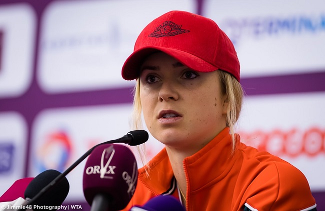 Свитолина встретилась с журналистами накануне турнира в Дохе