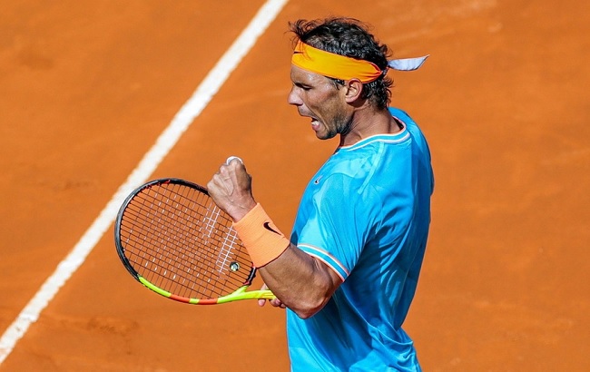 Мадрид. Надаль празднует 50-ю победу на Мастерсе, Фоньини и Тим будут бороться за четвертьфинал Мадрид. Надаль празднует 50-ю победу на Мастерсе, Фоньини и Тим будут бороться за четвертьфинал