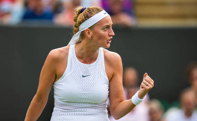 Уимблдон. Квитова продлила свою победную серию и сыграет с Жабер, Рыбакина выбила последнюю британку в сетке