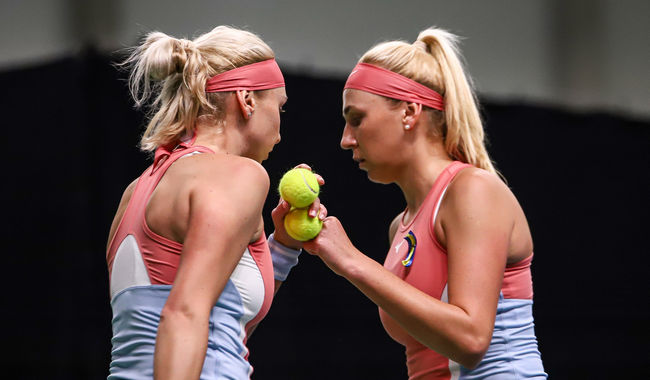 Таллинн. Сёстры Киченок будут бороться за парный трофей Таллинн. Сёстры Киченок будут бороться за парный трофей