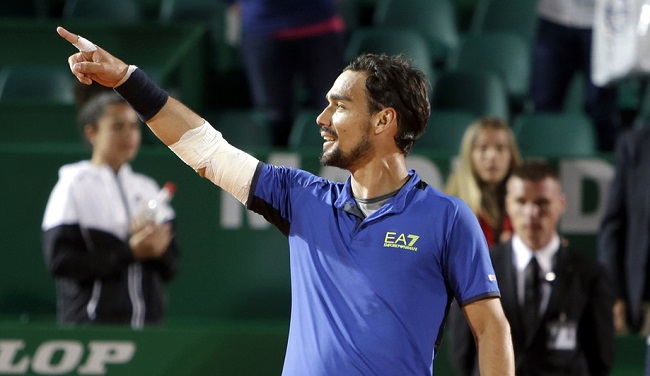 Монте-Карло. Фоньини обыграл Надаля на пути в финал Монте-Карло. Фоньини обыграл Надаля на пути в финал