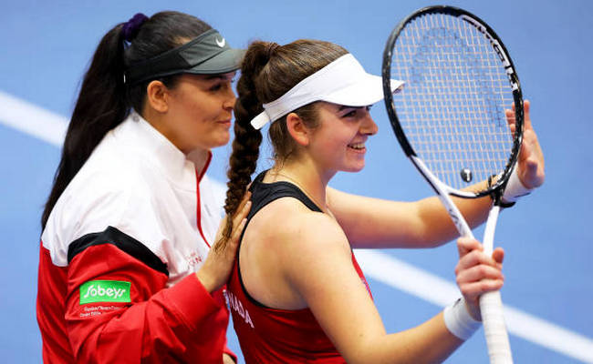 Billie Jean King Cup Finals. Стакушич и Фернандес вывели свою сборную в полуфинал