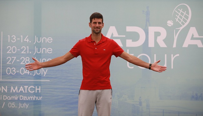 Новак Джокович: "Я не показывал свои тренировки, чтобы не злить других игроков"