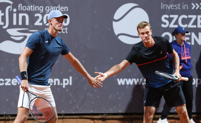 Щецин. Сачко победил Молчанова в парном полуфинале и будет бороться за титул