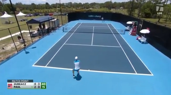 В США стартовал выставочный турнир без зрителей В США стартовал выставочный турнир без зрителей