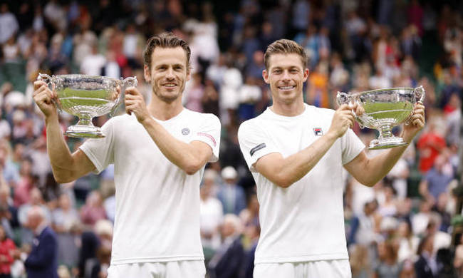 Уимблдон. Колхоф и Скупски стали чемпионами в парном разряде