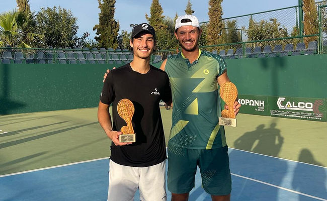 Ираклион (M25). Орлов выиграл третий парный титул ITF в сезоне