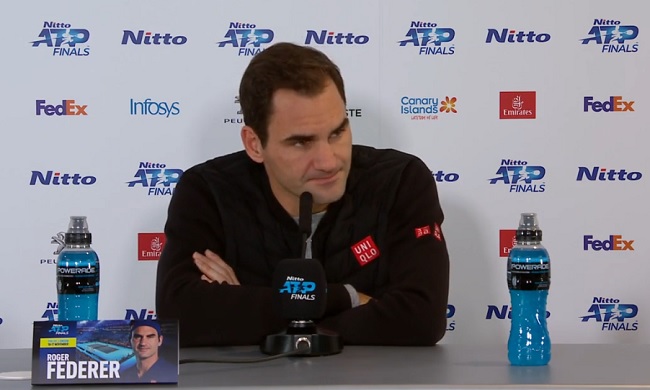 Роджер Федерер: "Не хочу делать прогнозы о том, кого из игроков в будущем ждет успех"