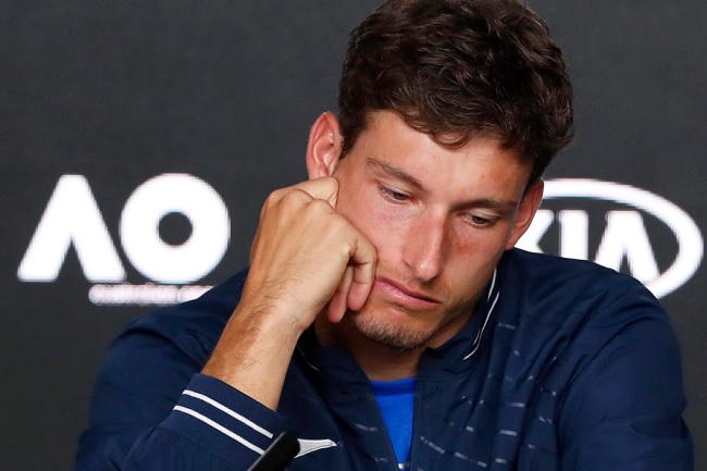 Пабло Карреньо-Буста: "Я старался как можно быстрее уйти с корта, потому что знал, что в любой момент могу потерять голову" Пабло Карреньо-Буста: "Я старался как можно быстрее уйти с корта, потому что знал, что в любой момент могу потерять голову"