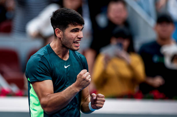 Пекин. Алькарас выиграл 60-й матч в сезоне, Димитров победил четвертую ракетку мира