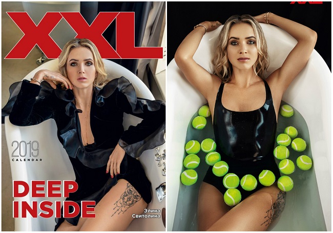 Свитолина появилась в эротическом календаре от журнала "XXL" Свитолина появилась в эротическом календаре от журнала "XXL"