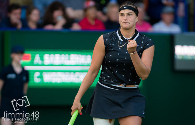 Истборн. Соболенко победила действующую чемпионку, Халеп станет соперницей Кербер в четвертьфинале Истборн. Соболенко победила действующую чемпионку, Халеп станет соперницей Кербер в четвертьфинале