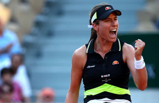 Ролан Гаррос. Конта становится первой полуфиналисткой турнира