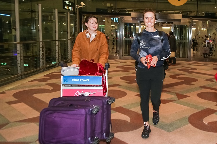 Элина Свитолина прилетела в Таиланд, где на этой неделе сыграет на турнире WTA