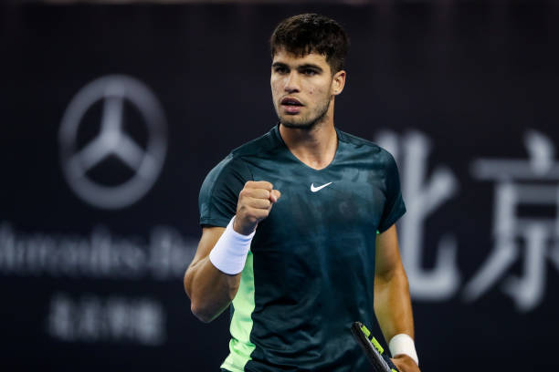 Пекин. Алькарас вновь победил Рууда и сыграет против Синнера за место в финале