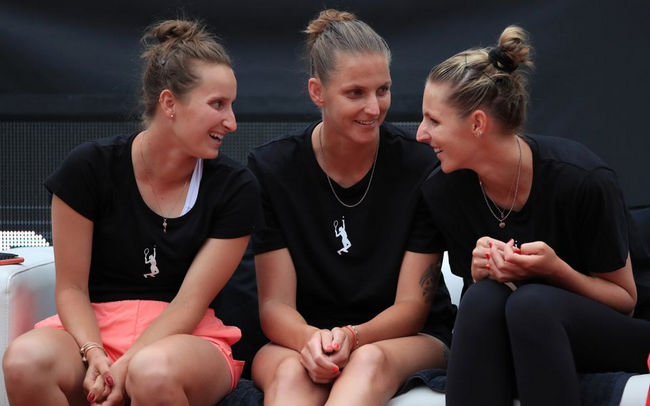 Tipsport Elite Trophy. Команда Плишковой не смогла удержать преимущество в противостоянии Tipsport Elite Trophy. Команда Плишковой не смогла удержать преимущество в противостоянии