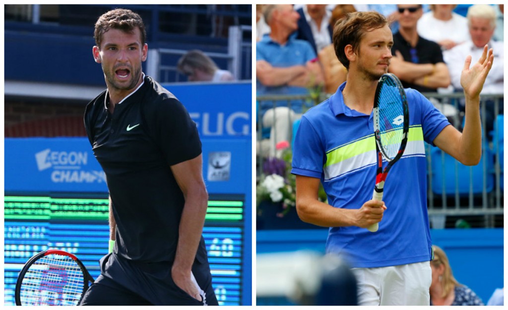 US Open. Медведев и Димитров разыграют путевку в финал турнира