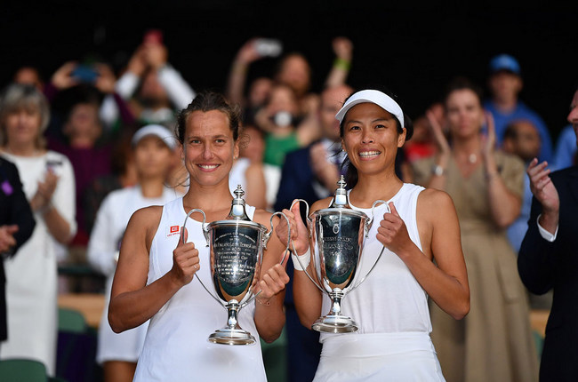 Уимблдон. Стрыцова и Се стали чемпионками парного турнира