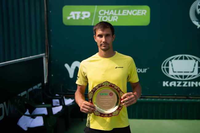 ATP Challenger Tour. Донской выиграл крупнейший турнир недели, теннисист из четвертой сотни победил в Италии