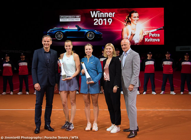 Штутгарт. Квитова первой в этом году выиграла два титула WTA