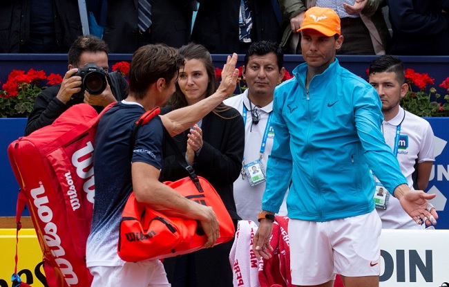 Барселона. Феррер провел свой последний матч на турнире, именинник Штруфф победил Циципаса Барселона. Феррер провел свой последний матч на турнире, именинник Штруфф победил Циципаса