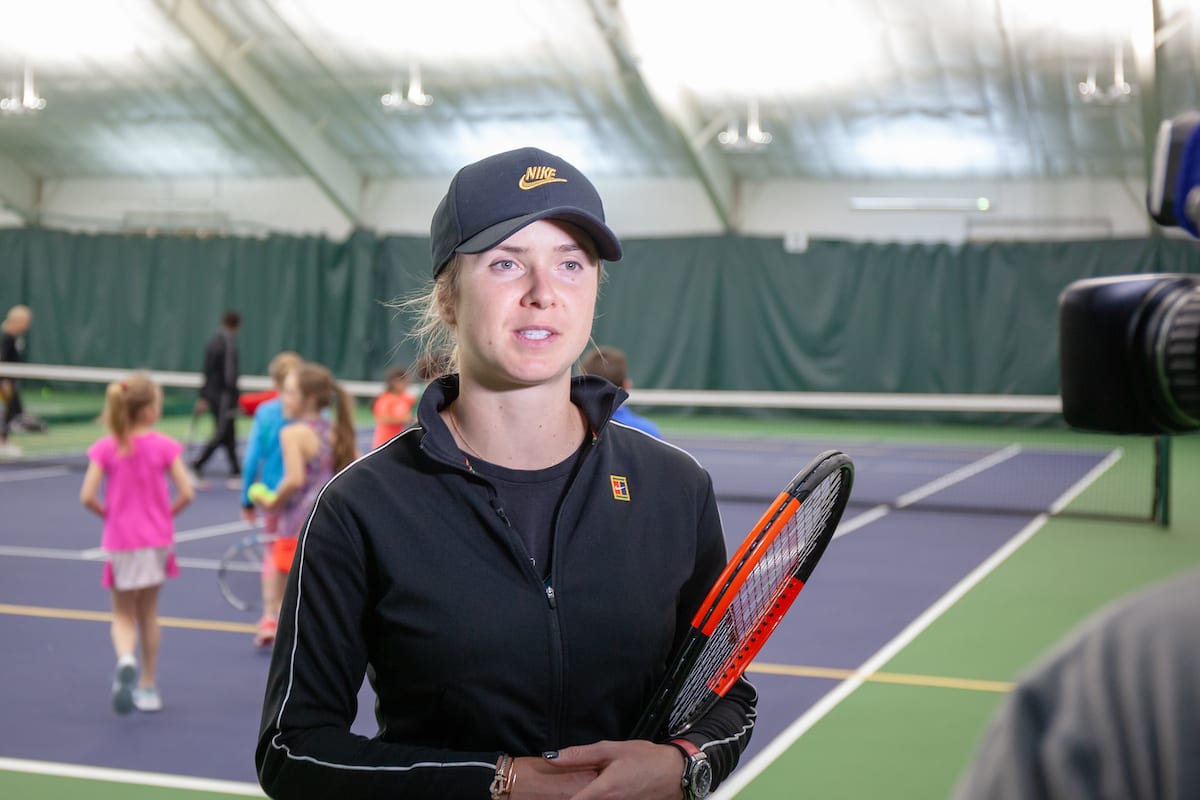 Элина Свитолина: "Буду стараться принимать участие в наших спортивных лагерях, чтобы придать детям мотивацию тренироваться"