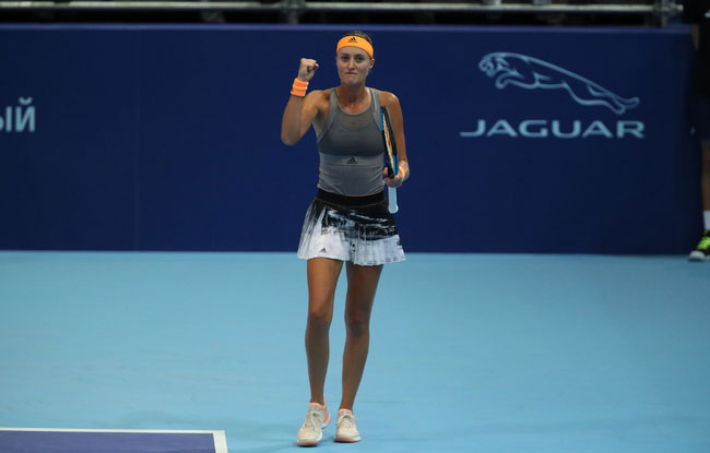 Москва. Младенович побеждает Бертенс и выходит в полуфинал