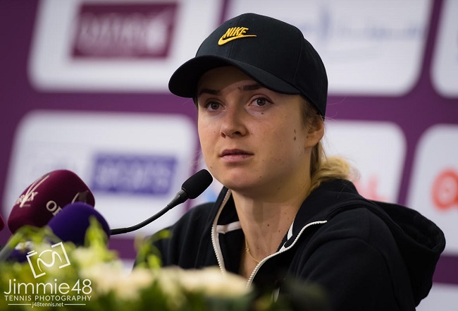 Свитолина прокомментировала поражение от Халеп в полуфинале турнира в Дохе